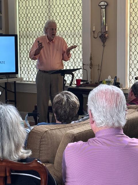 Michael teaching in Raymond, Mississippi